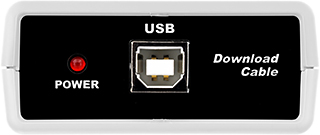 製品左側面（USB側）の画像