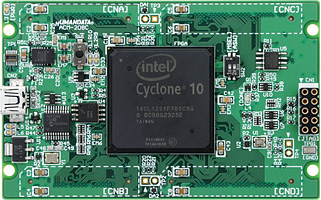 Intel Cyclone 10 LP F780 FPGA board, ACM-208