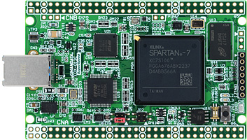 Spartan-7 USB-FPGA board EDX-013