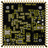 Altera MAX 10 PLCC68 FPGA Module　AP68-10