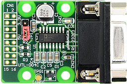 3.3V対応 RS-232Cトランシーバ  UTL-004