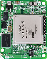 xilinx fpga board vertex-5　XCM-113