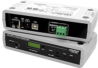 LAN/USB to 4-20mA変換器　LNX-202