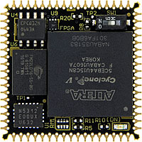 PLCC68 CycloneV FPGAモジュール　AP68-07