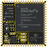 PLCC68 Spartan-6 FPGAモジュール　XP68-04-LX45