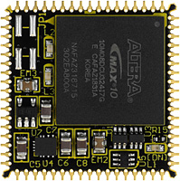 PLCC68 MAX10 DCU324 FPGAモジュール　AP68-10