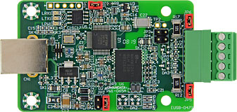 USB RS485/RS422 絶縁型変換ボード　USB-047