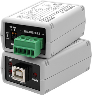 USB RS485/422 絶縁型変換器（4線・高速タイプ）　USB-508