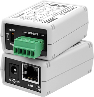 Modbus対応 RS-485 LANコンバータ（コンパクト）　LNX-506M