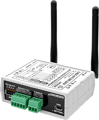 RS-485/422 Wi-Fi コンバータ（ワイド電源）　LNX-013W-24V