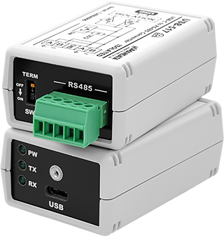 USB-C RS485（2線）絶縁型変換器　USB-517